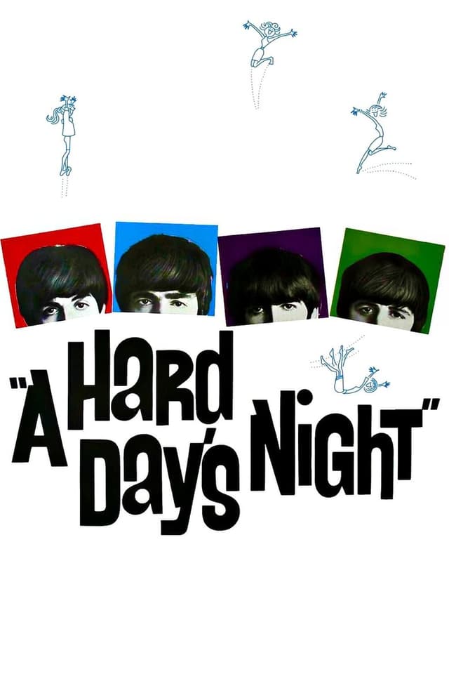 Постер The Beatles: Вечер трудного дня