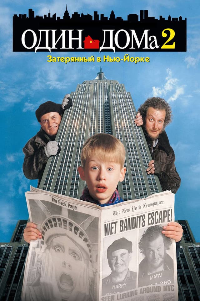Постер Один дома 2: Затерянный в Нью-Йорке